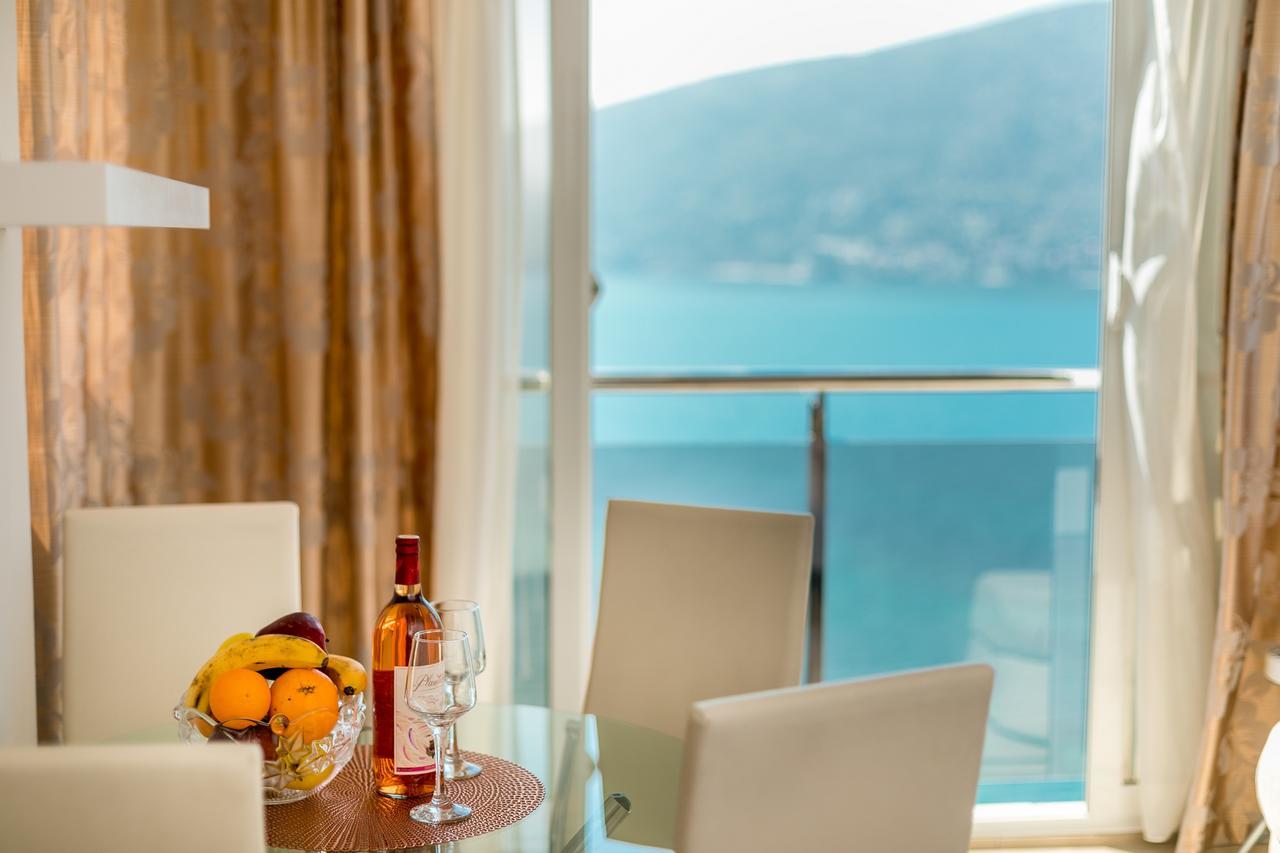 Penthouse View Hn Apartment Herceg Novi Bagian luar foto